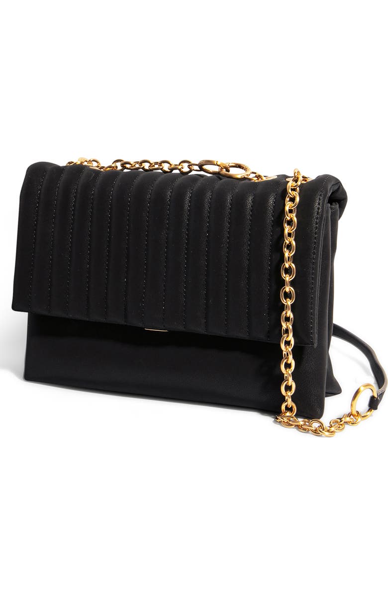 HOUSE OF WANT We Step Up Vegan Leather Shoulder Bag, Alternate, color,