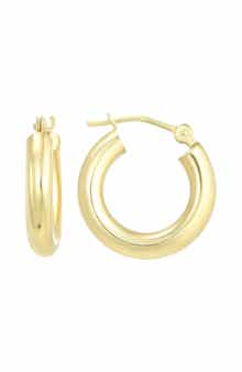 Polished Hoop Earrings