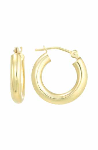 Polished Hoop Earrings