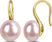 DELMAR Cultured Freshwater Pearl Drop Earrings