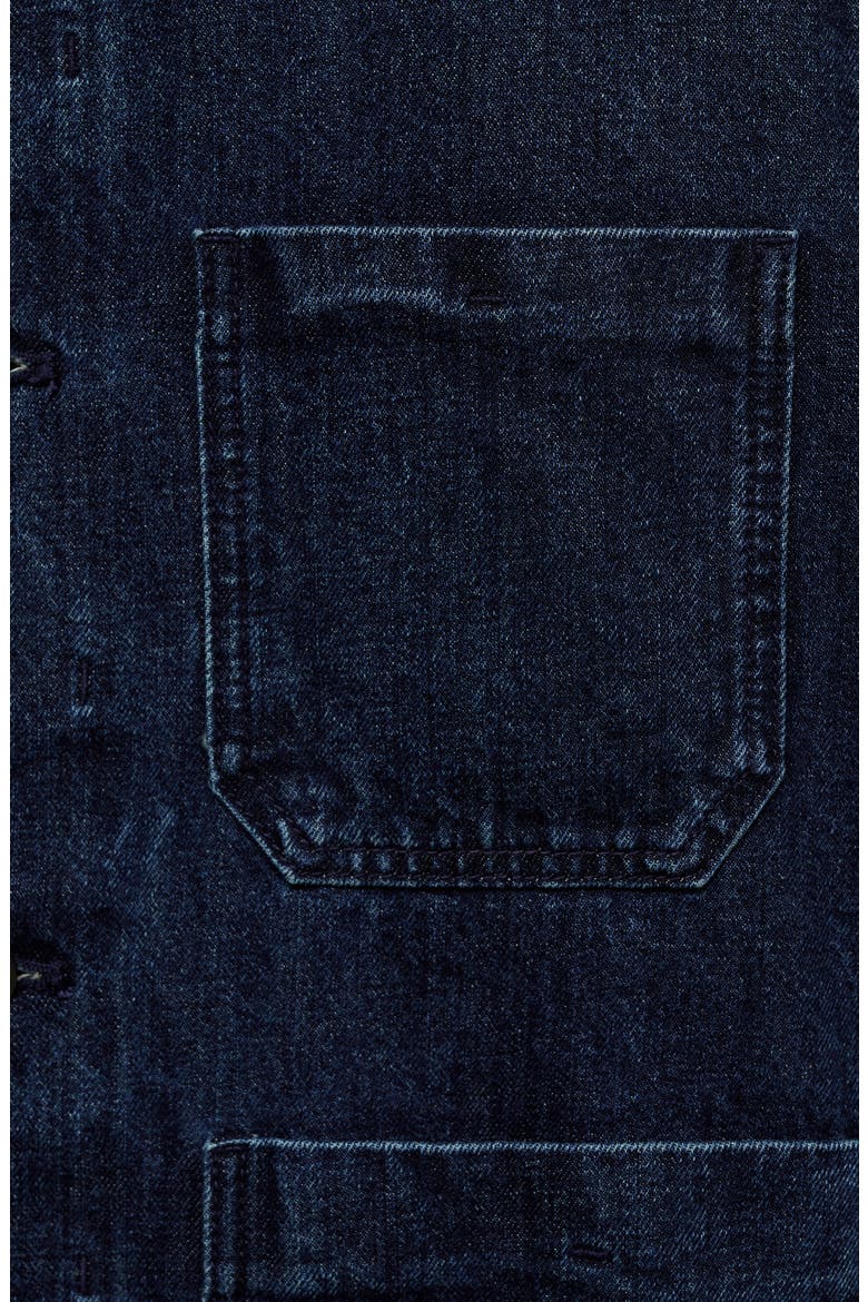 Workwear Denim Jacket, Alternate, color, DARK BLUE