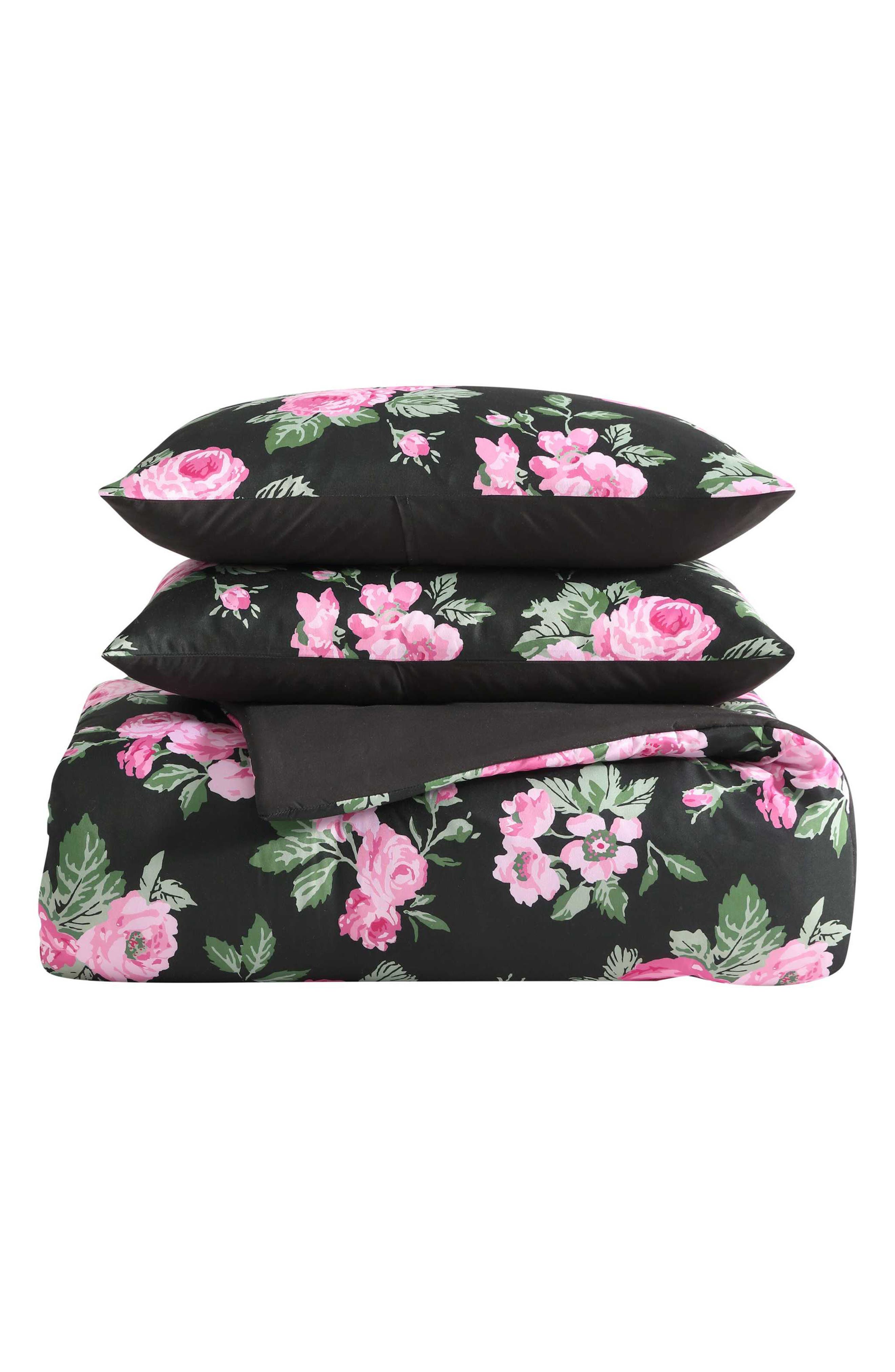 Betsey Johnson Garden Floral Comforter & Sham Set