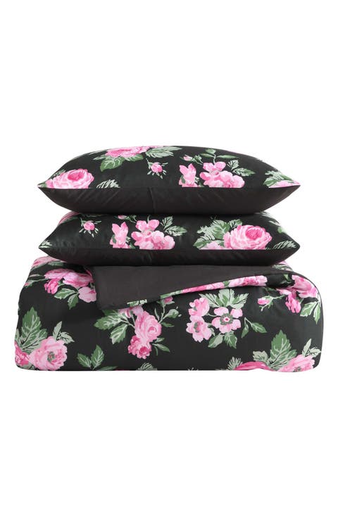Garden Floral Comforter & Sham Set
