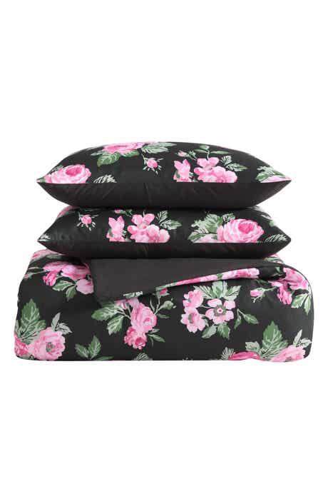 Betsey Johnson Garden Floral Comforter & Sham Set