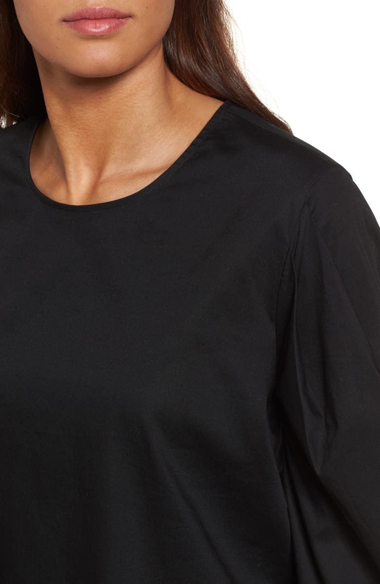 Pleione Bishop Sleeve Blouse, Alternate, color, 