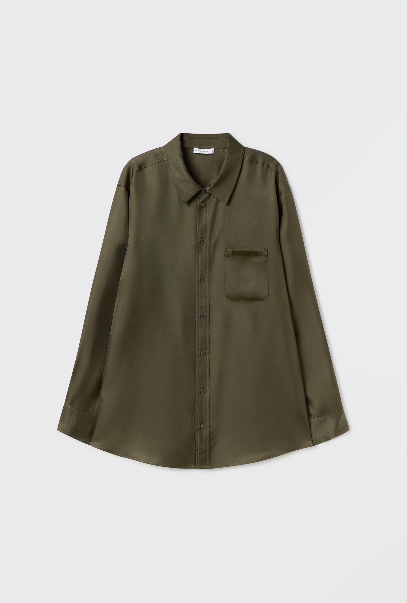 Twill Boyfriend Shirt