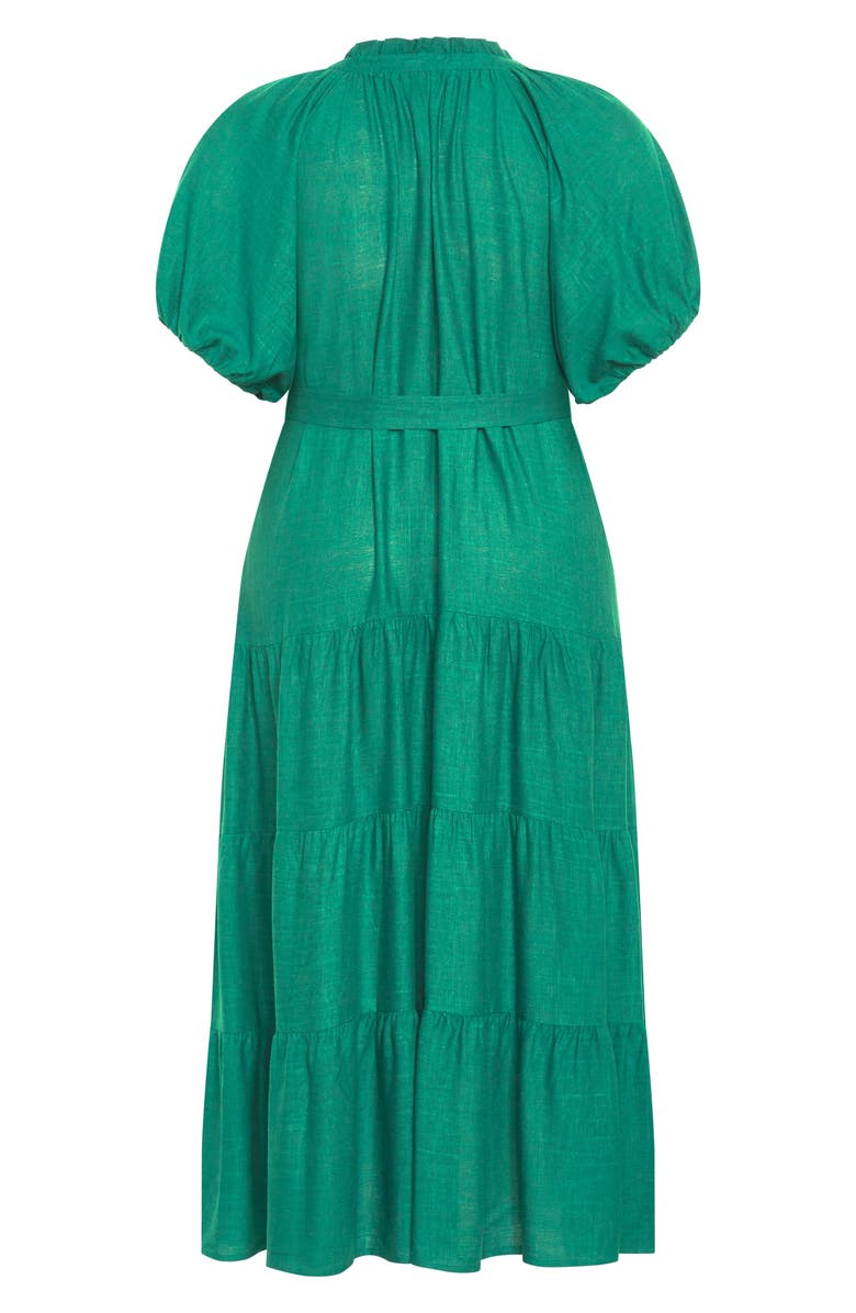 City Chic Escape Belted Dress, Alternate, color,