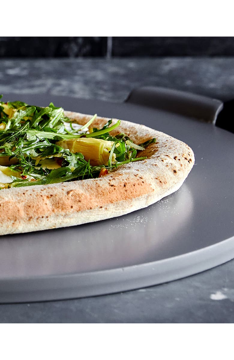 GreenPan Premiere Ovenware Round Pizza Baking Sheet, Alternate, color, Grey Tones