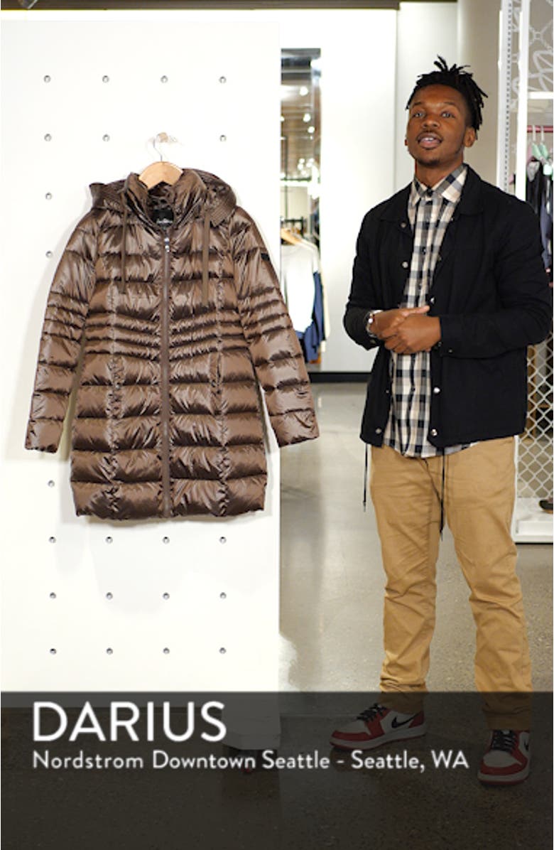 Hooded Down Coat, sales video thumbnail