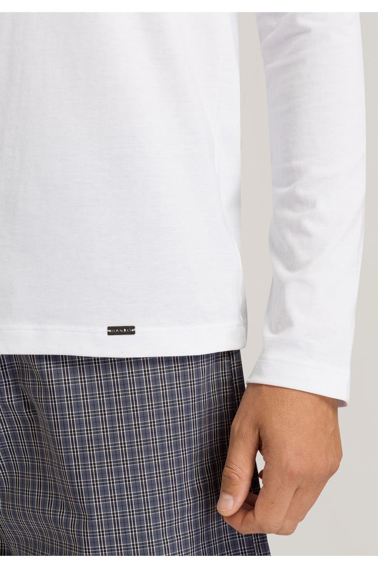 Living Cotton Crew Neck Top, Alternate, color, White