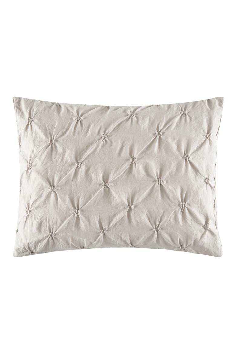Bradley Diamond Tufted 8-Piece Comforter Set - Queen Size, Alternate, color, BEIGE