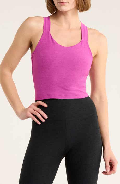 Beyond Yoga Twist Through Crop Tank
