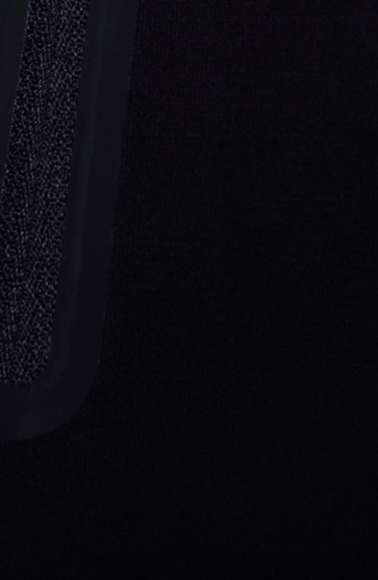 Bugatchi Soft Touch Performance Knit Vest, Alternate, color, Black