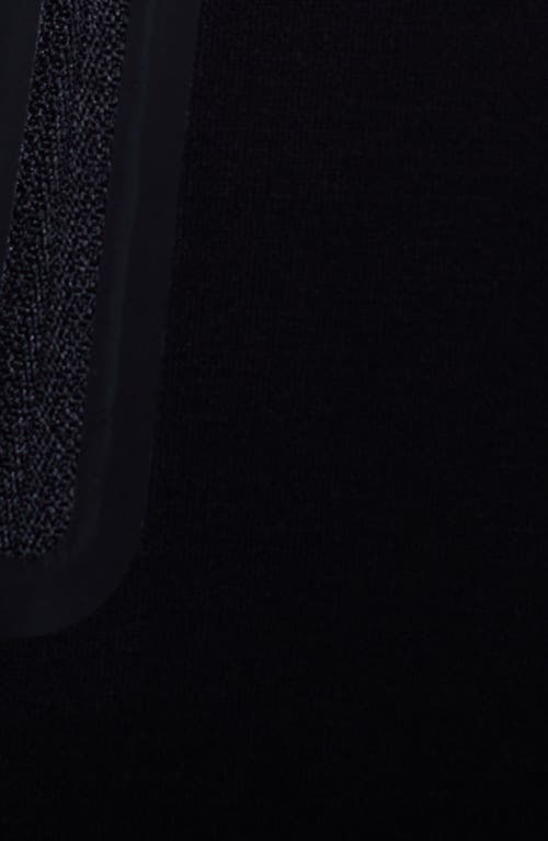 Bugatchi Soft Touch Performance Knit Vest In Black