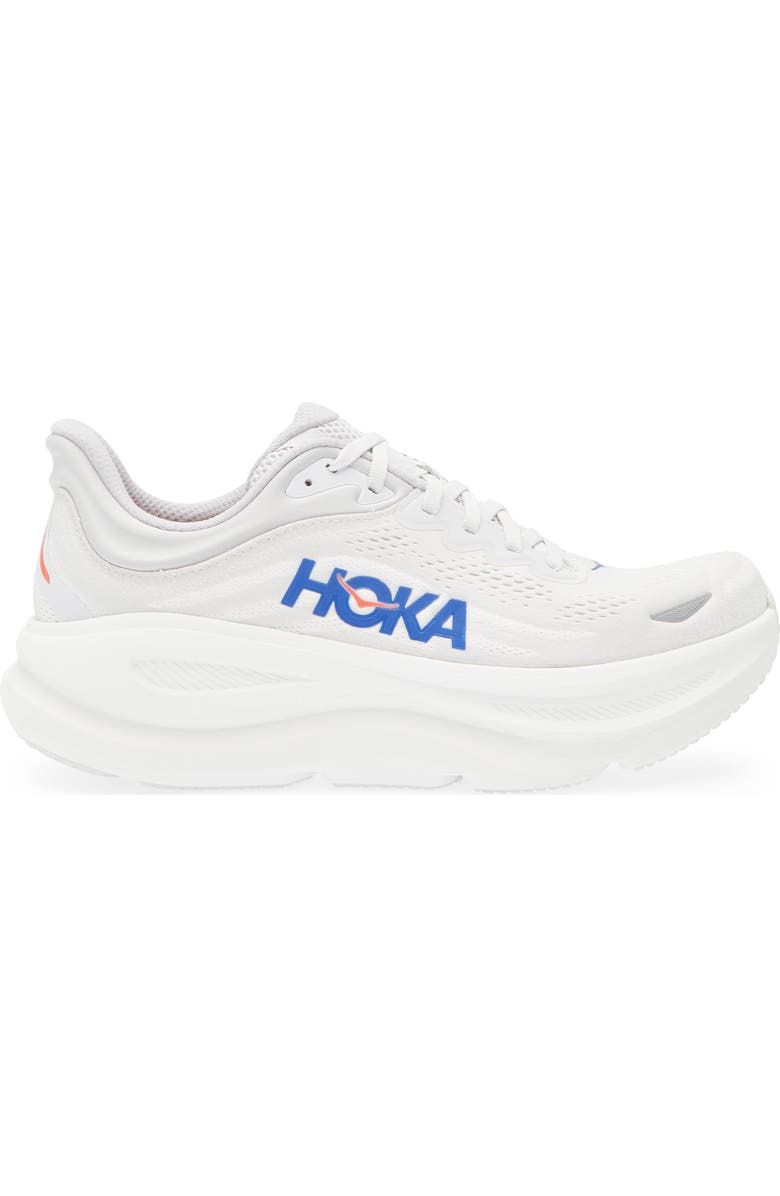 HOKA Bondi 9 Running Shoe, Alternate, color, Cosmic Grey / Ultramarine