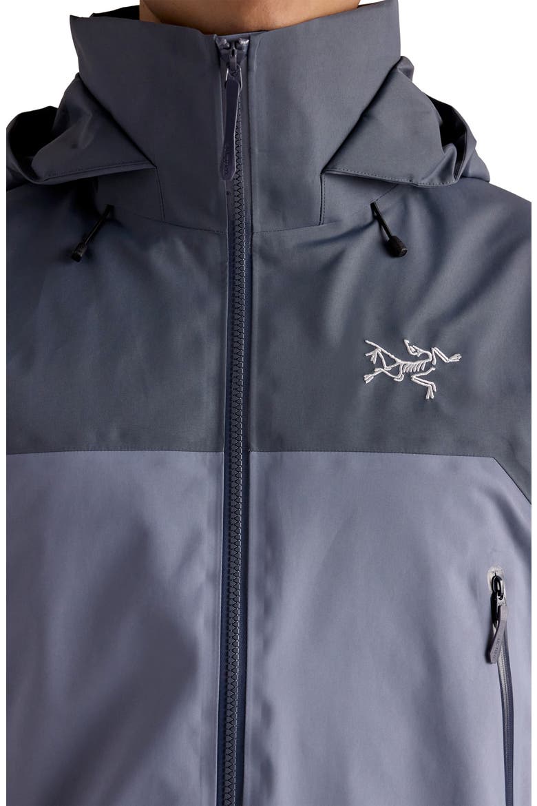 Beta AR Waterproof Gore-Tex® Pro Hooded Jacket, Alternate, color, DARK STRATUS / STRATUS