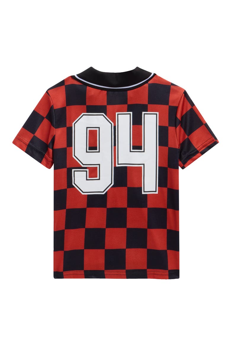 Kids' NASCAR Jersey T-Shirt & Shorts Set, Alternate, color, RED