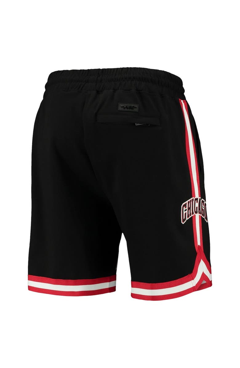 PRO STANDARD Men's Pro Standard Lonzo Ball Black Chicago Bulls Player Replica Shorts, Alternate, color, 