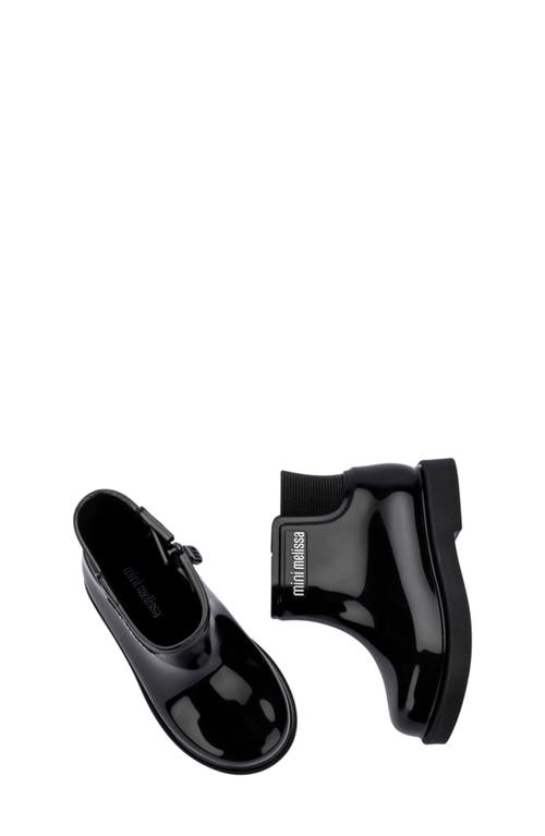 Mini Melissa Kids' Chelsea Boot In Black