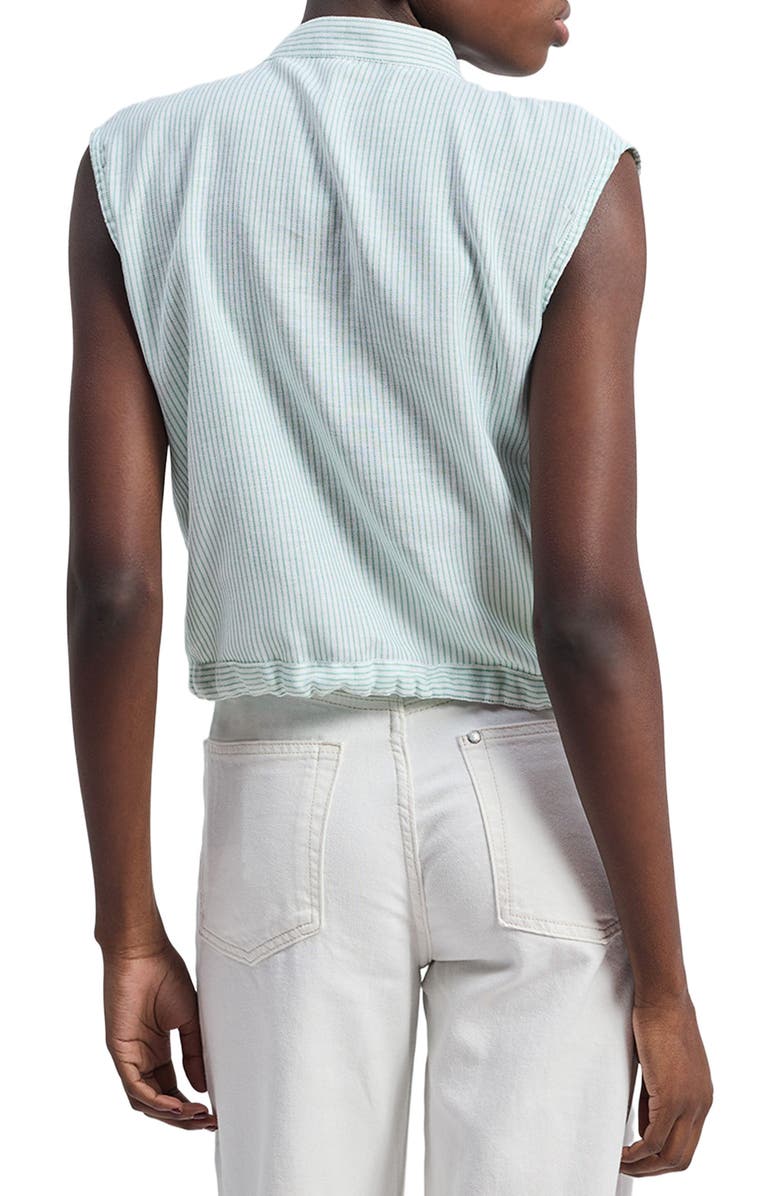 Reistor Button-down with Lace Shirt, Alternate, color, Parallel Paths