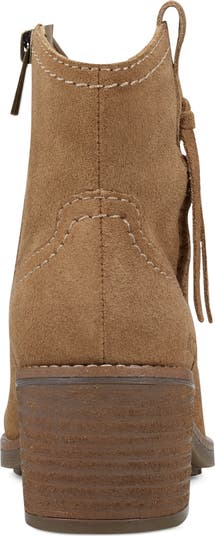 Irene Block Heel Zip Bootie