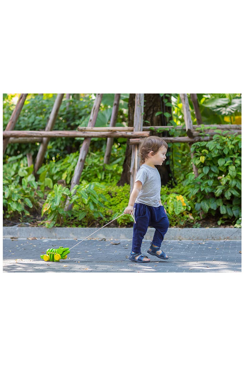 Dancing Alligator Pull Toy, Alternate, color, GREEN
