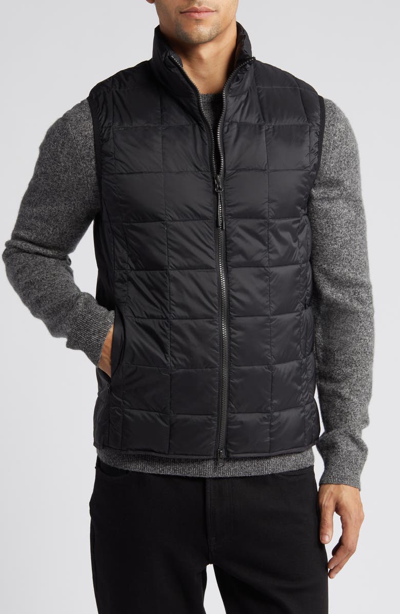 TAION Quilted Packable Water Resistant 800 Fill Power Down Vest, Alternate, color,