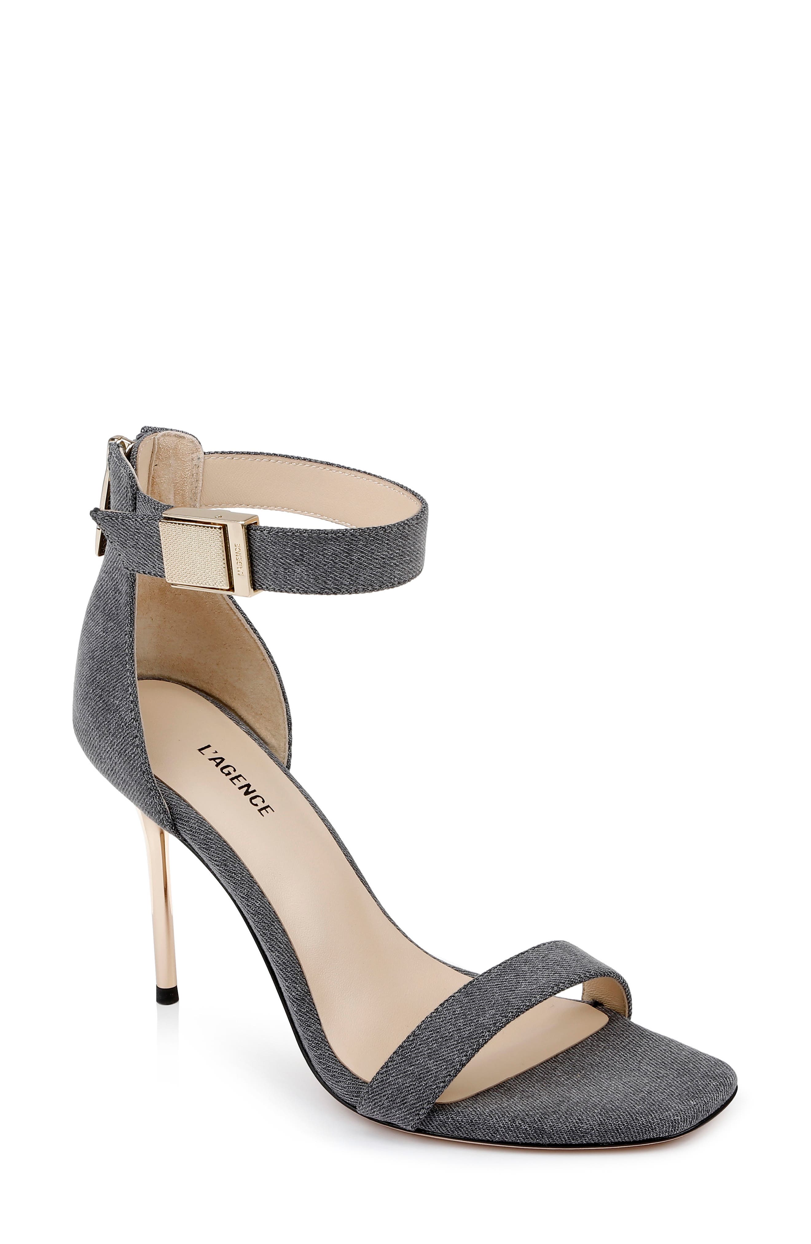 L'AGENCE Thea Ankle Strap Sandal