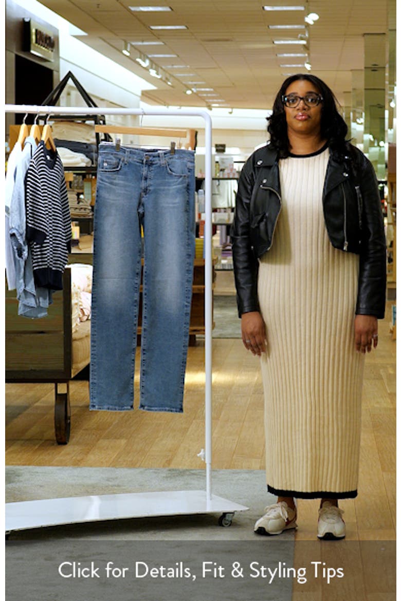 Sandra Low Rise Slim Straight Leg Jeans video