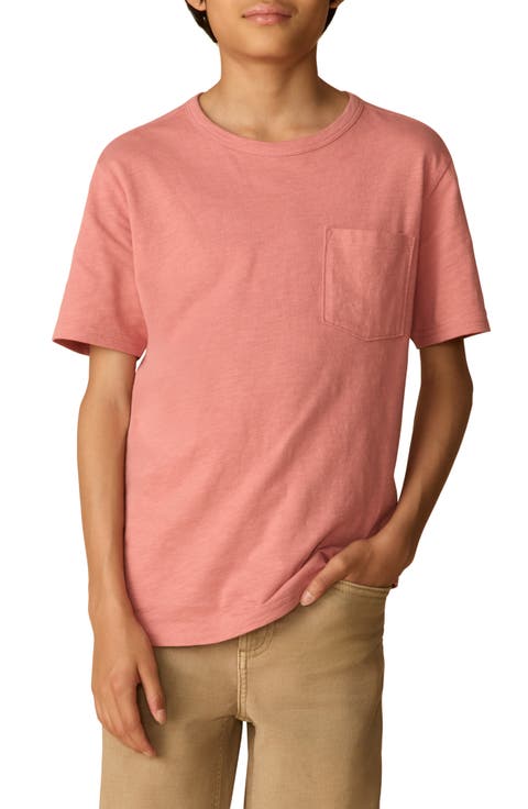 Kids' Sunwashed Organic Cotton Pocket Tee
