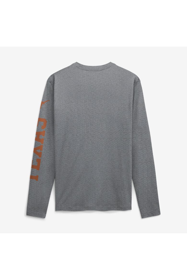 Men's Nike  Gray Texas Longhorns Primetime Logo Sleeve Legend Dri-FIT Long Sleeve T-Shirt, Alternate, color, Gray