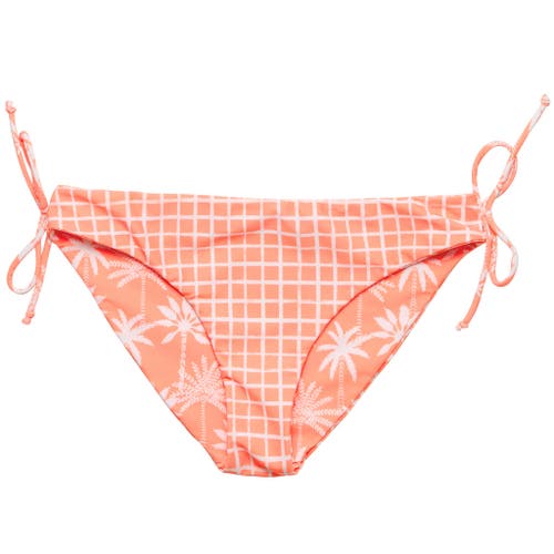 Snapper Rock Reversible Bikini Bottom In Orange