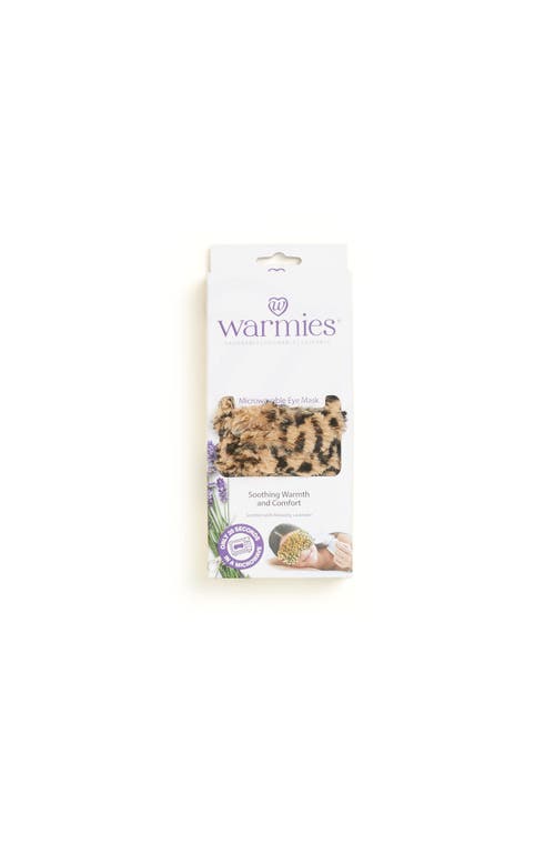Warmies Plush Eye Mask In Brown Multi Color
