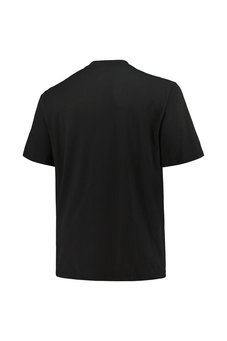 Men's Fanatics Branded Black/White Brooklyn Nets Big & Tall Short Sleeve & Long Sleeve T-Shirt Set, Alternate, color, Black
