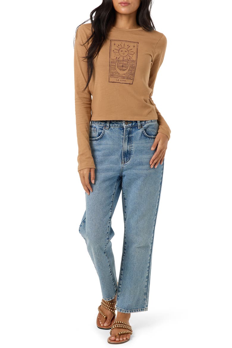 Starry Night Graphic Long Sleeve Tee, Alternate, color, WOODSHACK