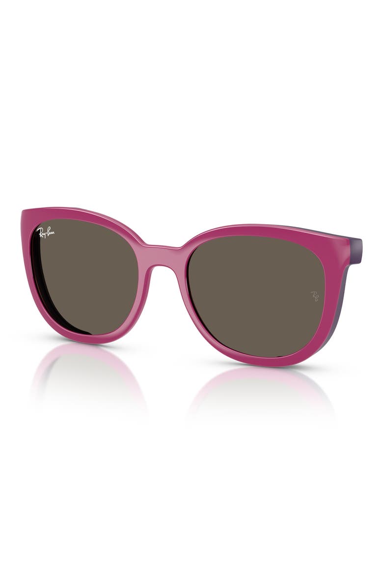 Kids' 45mm Phantos Optical Glasses & Clip-On Sunglasses, Alternate, color, VIOLET