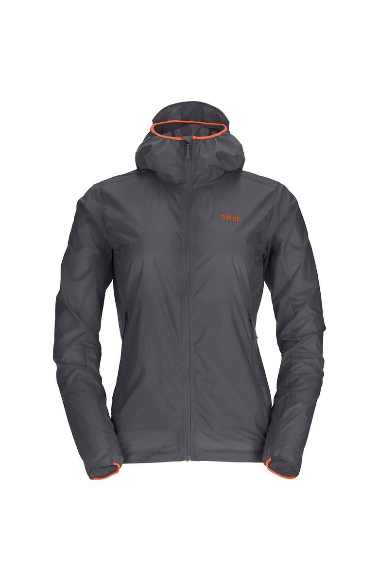 Rab Vital Hooded Windshell - Women's, Alternate, color, Graphene