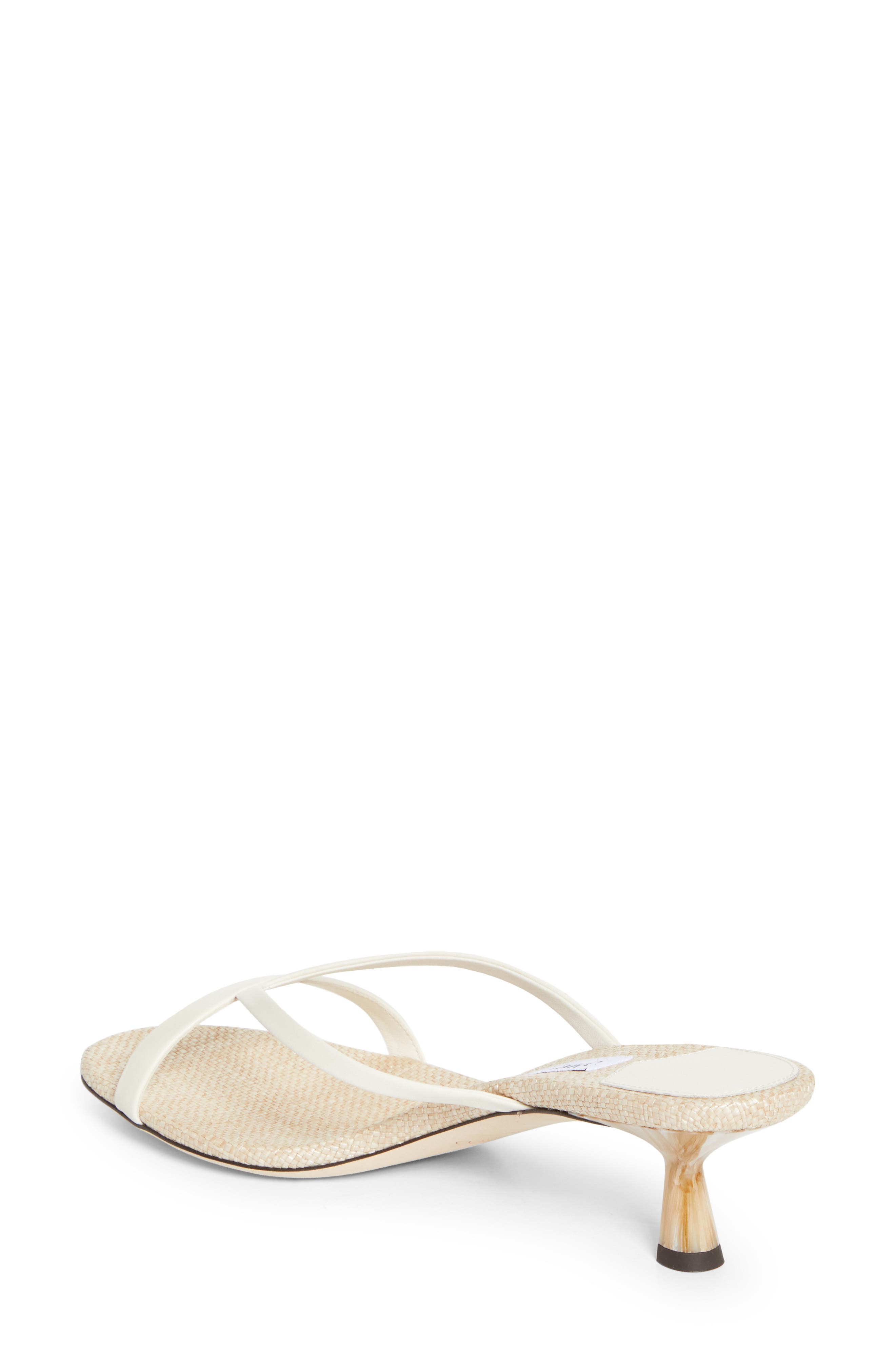 Jimmy Choo Ciela Slide Sandal, Alternate, color, Latte Mix