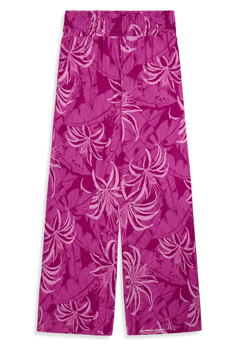 Breezy Crop Wide Leg Pants, Alternate, color, PINK