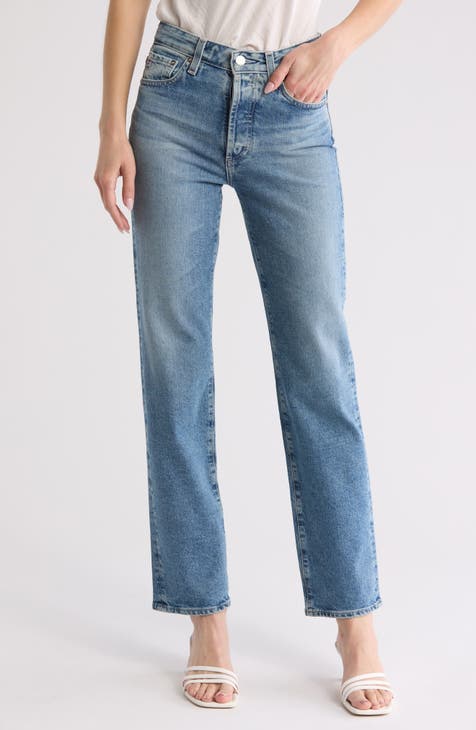 Alexxis Vintage High Waist Straight Jeans