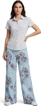 Lords of Harlech Womens Lillian Wide Leg Linen Pant