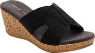 David Tate Vibe Wedge Slide Sandal