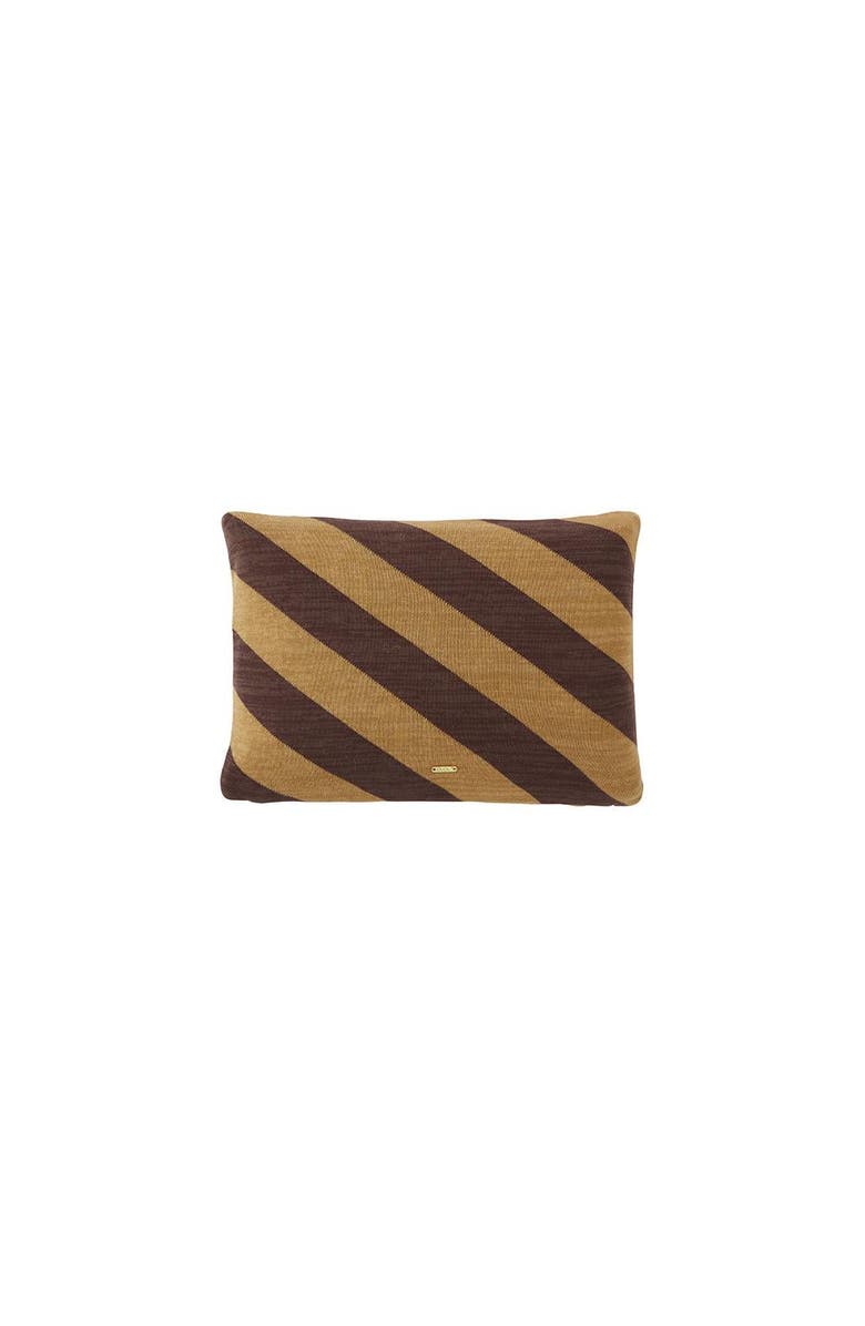 OYOY Takara Cushion, Alternate, color, Brown/Camel