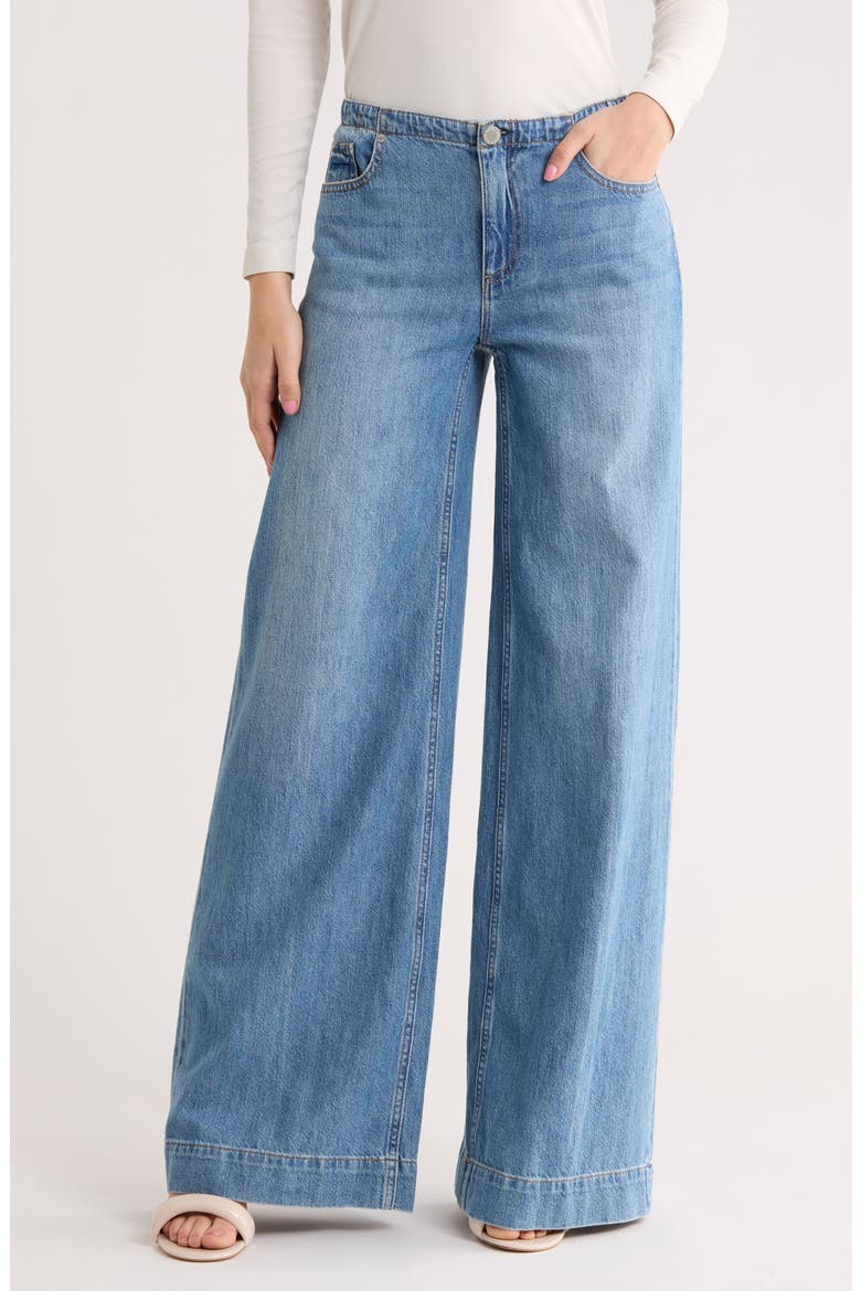 Slay Low Rise Wide Leg Jeans, Main, color, CELINE VINTAGE