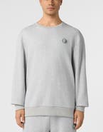 PLEIN SPORT Fleece Round Neck Sweatshirt 3d Tiger Men