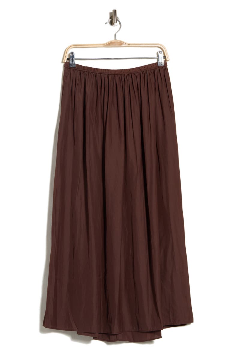 Everyday Pull-On Skirt, Alternate, color, COCOA BEAN