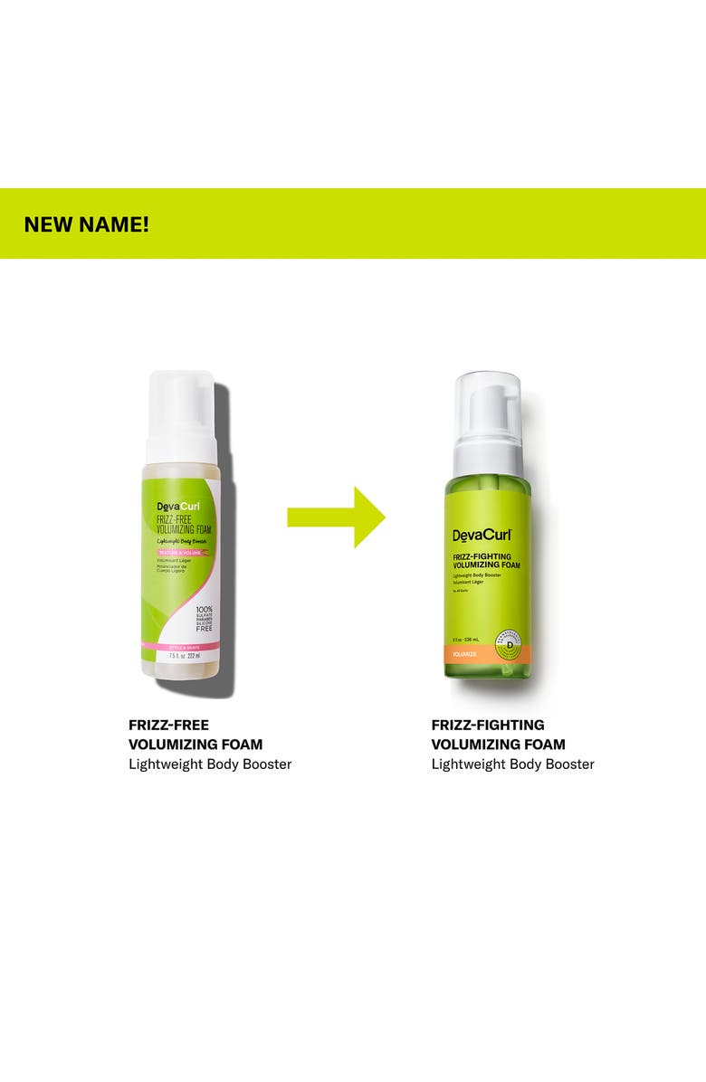 DevaCurl Frizz-Fighting Volumizing Foam, Alternate, color,