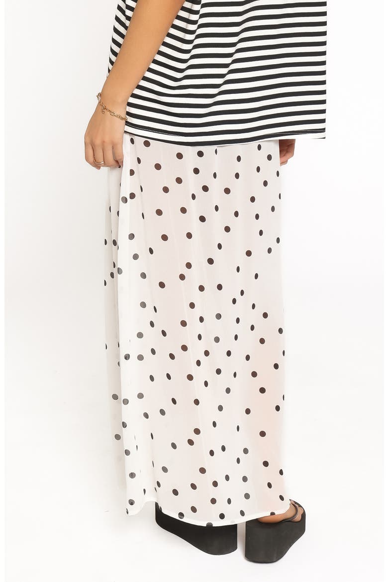 Tammi 2-Piece Skirt Set, Alternate, color, WHITE BLACK