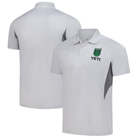 Men's adidas Silver Austin FC 2025 Training Polo