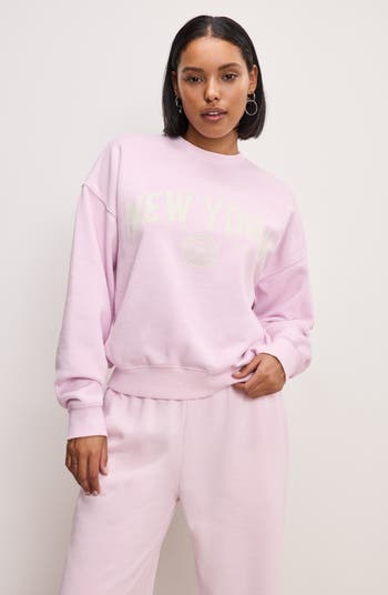 Brushed Fleece Graphic Sweatshirt